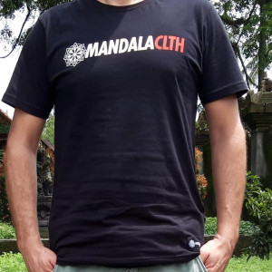 TShirt Mandala brand name Black