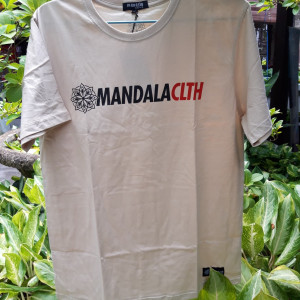 TShirt Mandala brand name Cream