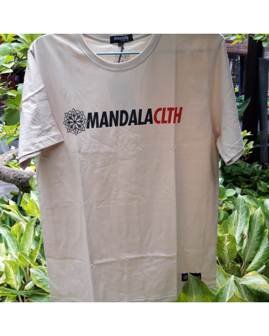 TShirt Mandala brand name Cream