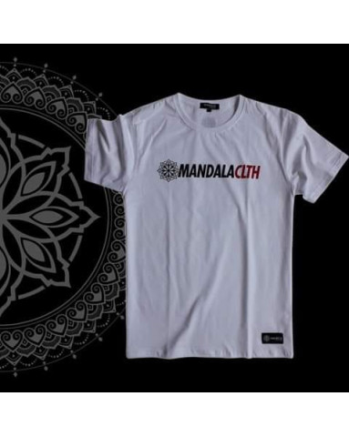 TShirt Mandala brand name White