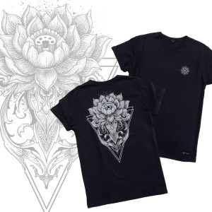 T-Shirt Lotus Black