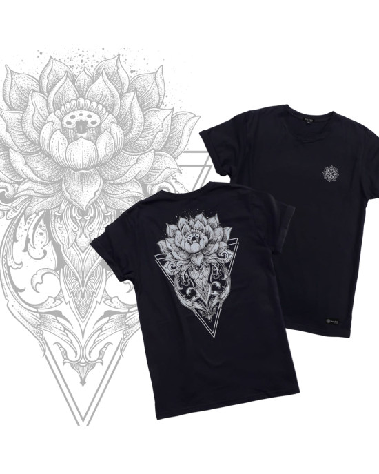 T-Shirt Lotus Black