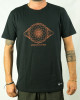 T-Shirt Mandala Geometric Black