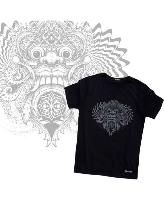 T-Shirt Mandala Rangda Black