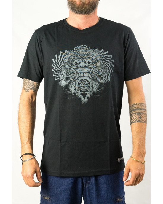 T-Shirt Mandala Rangda Black