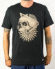 T-Shirt Mandala Scull Black
