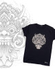 TShirt Mandala Karang Sae Black