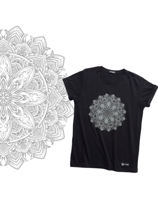 T-Shirt Mandala Black