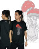 TShirt Mandala Flying Agaric Black