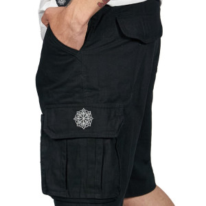 Βερμουδα Cargo Mandala 01 Black
