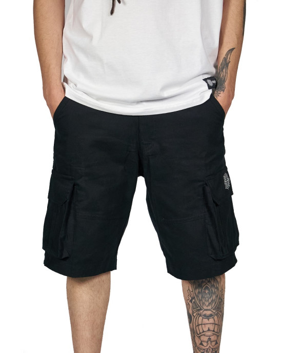 Βερμουδα Cargo Mandala 01 Black