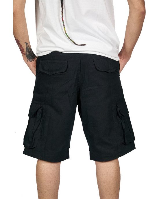 Βερμουδα Cargo Mandala 01 Black