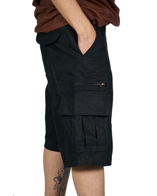 Βερμουδα Cargo Mandala 02 Black