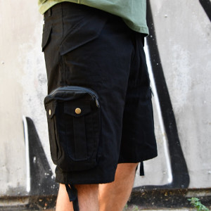Βερμουδα Cargo Mandala 03 Black