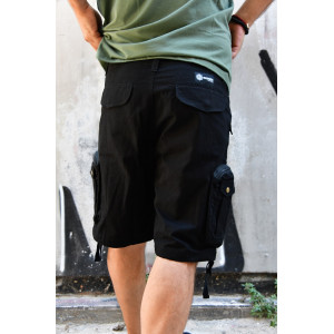 Βερμουδα Cargo Mandala 03 Black