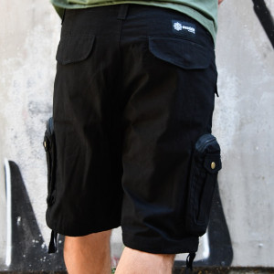 Βερμουδα Cargo Mandala 03 Black