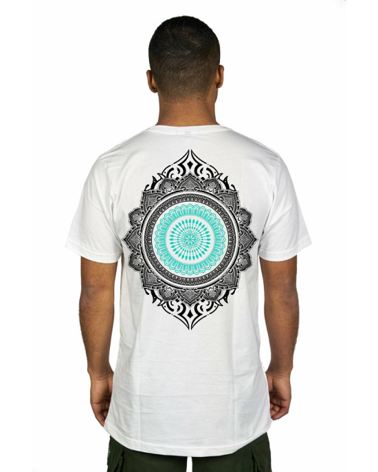 T-Shirt Mandala Nexus Λευκό