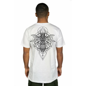 T-Shirt Mandala Sacred Totem Λευκό
